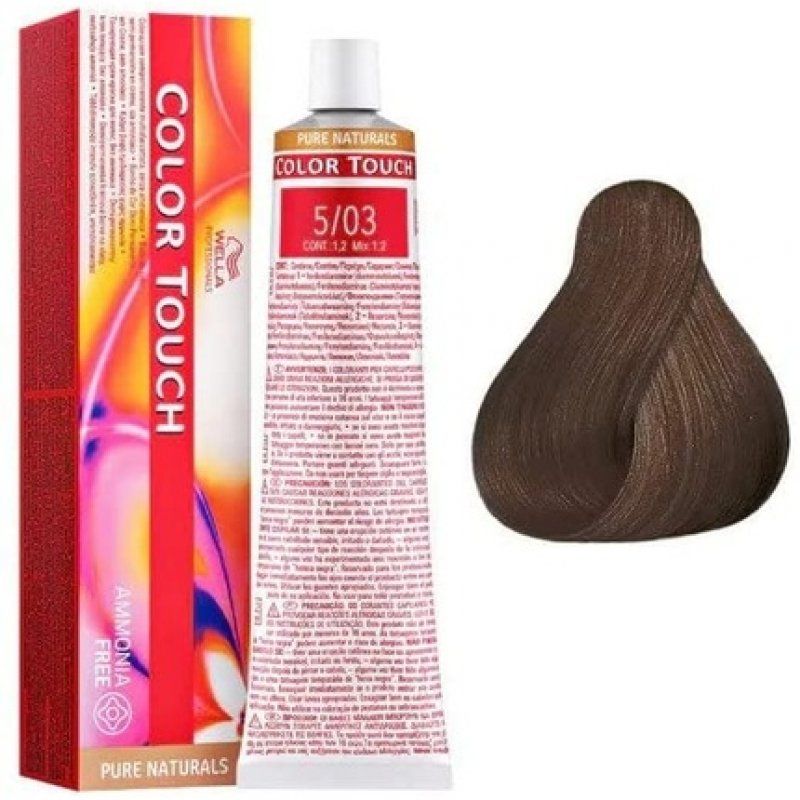 Wella Color Touch 5/3 Light Gold Brown 60ml