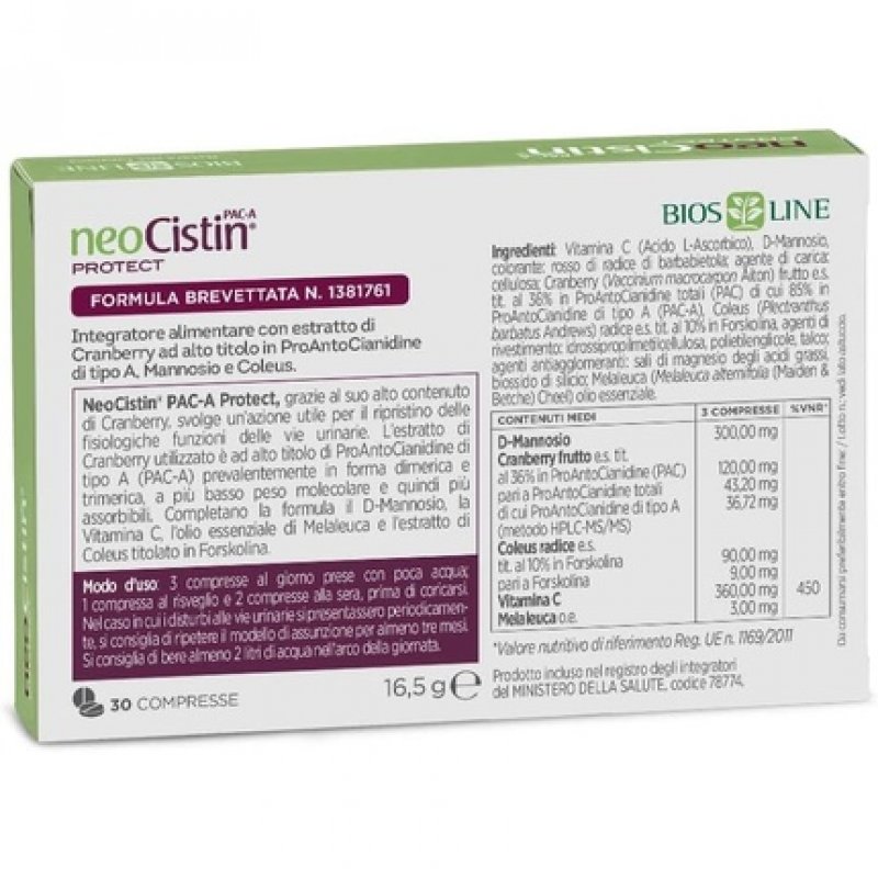 Neocistin Pac A Protect 30 Tablets