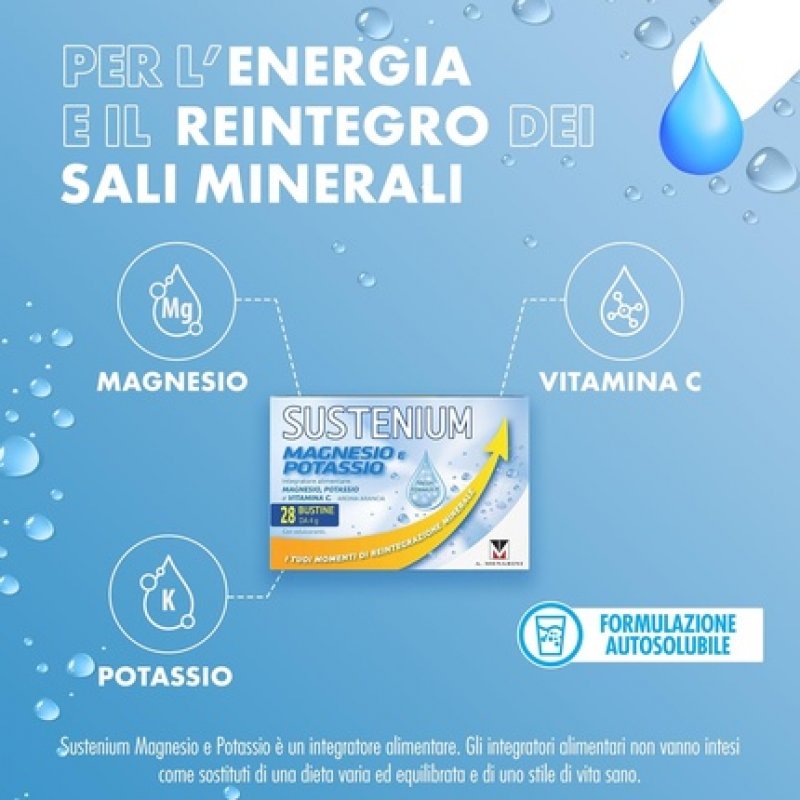 Sustenium Magnesium-Potassium 28 Sachets