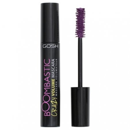 GOSH Boombastic Crazy Mascara for Extreme Volume and Long Lashes 006 Dusty Violet