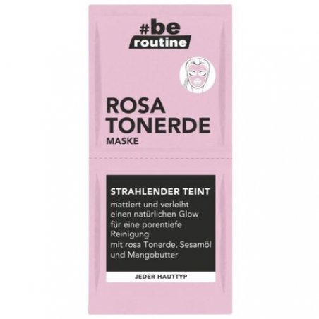 Be Routine Face Mask Cleansing Clay Skincare Pore Mask Bath 2x8ml