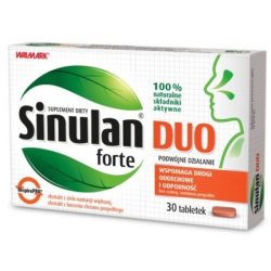 Sinulan Duo Forte 60 Tablets Supporting Respiratory and Immune System