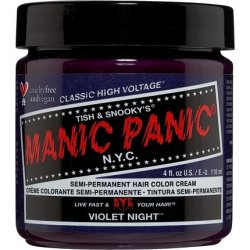 Manic Panic Cream Formula Semi-Permanent Hair Color Violet Night 118ml