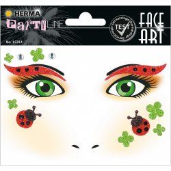 HERMA Face Art Stickers Ladybug
