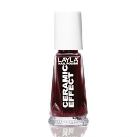 Layla Cosmetics Smalto Layla Ceramic Effect vernis à ongles 10 ml Rouge Gloss
