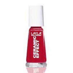 Layla Ceramic Effect Nail Polish N.40 Oh My Red