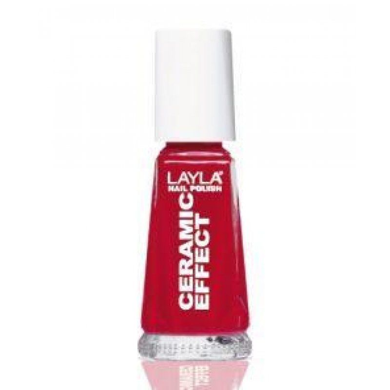 Layla Ceramic Effect Nail Polish N.40 Oh My Red
