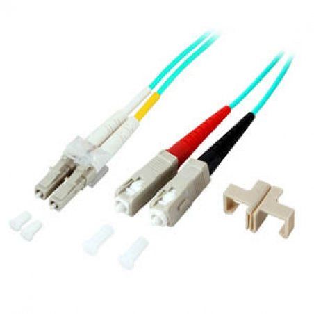 EFB Elektronik O0314.10 fibre optic cable 10 m LC SC Blue