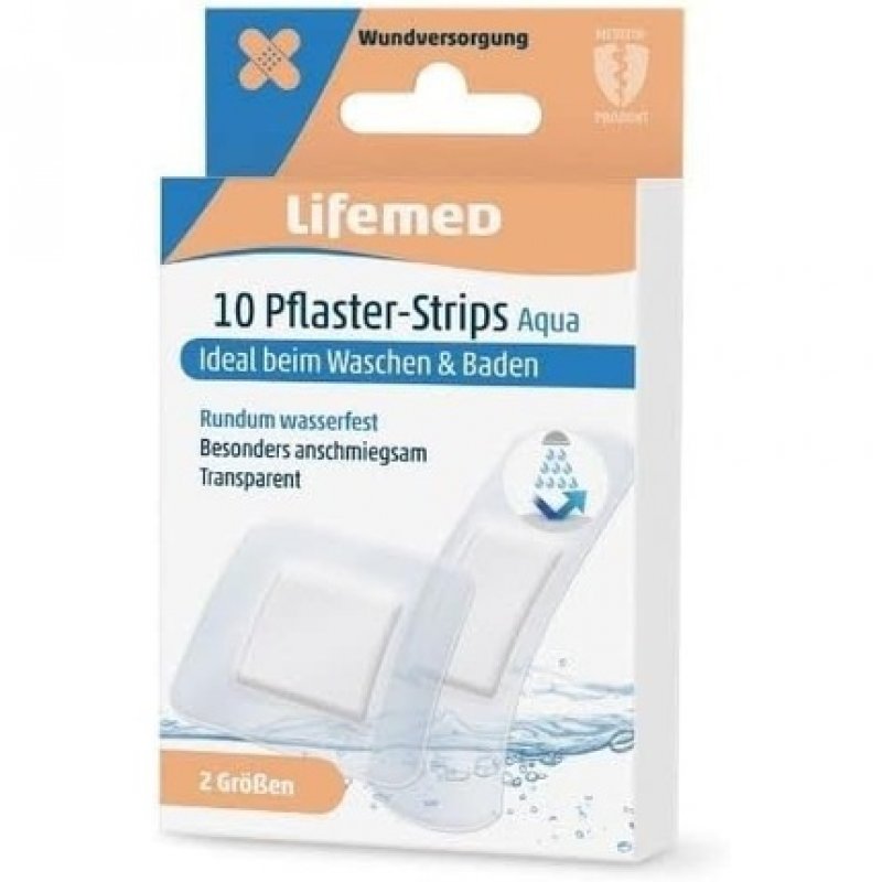 Lifemed Aqua Transparent Plaster Strips