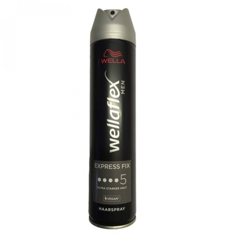 Wellaflex Men Hair Spray Mega Strong Long-Lasting Hold 250ml