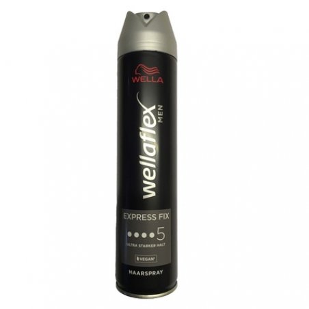 Wellaflex Men Hair Spray Mega Strong Long-Lasting Hold 250ml