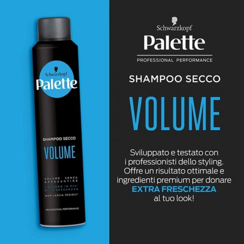 Schwarzkopf Palette Volume Dry Shampoo 200ml