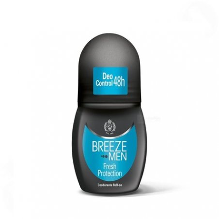 Breeze Men Fresh Protection Deodorant Roller Alcohol-Free 50ml