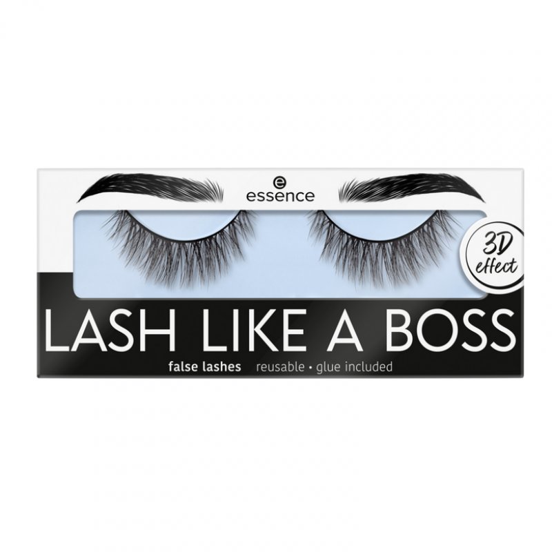 Essence Lash Like A Boss Bande de faux-cils Noir