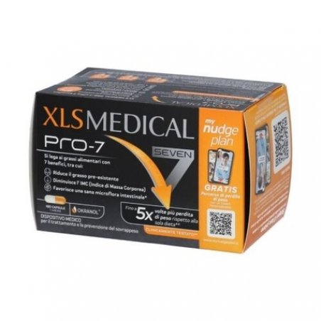 XL-S Xls Medical Pro 7 Weight Loss Supplement 180 Capsules