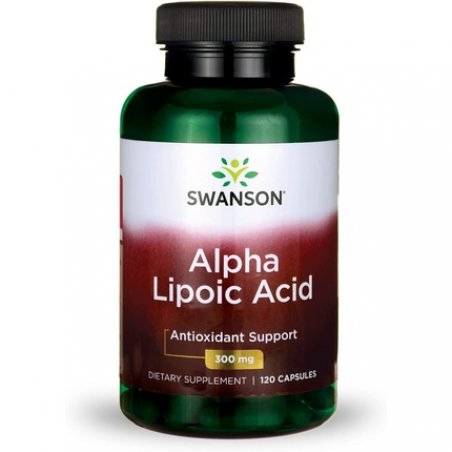 Swanson Alpha Lipoic Acid Antioxidant Protection Promotes Healthy Blood Sugar Supplement 300mg 120 Capsules