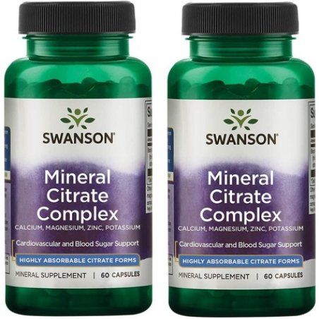 Swanson Multi-Mineral Citrate Complex 60 Capsules