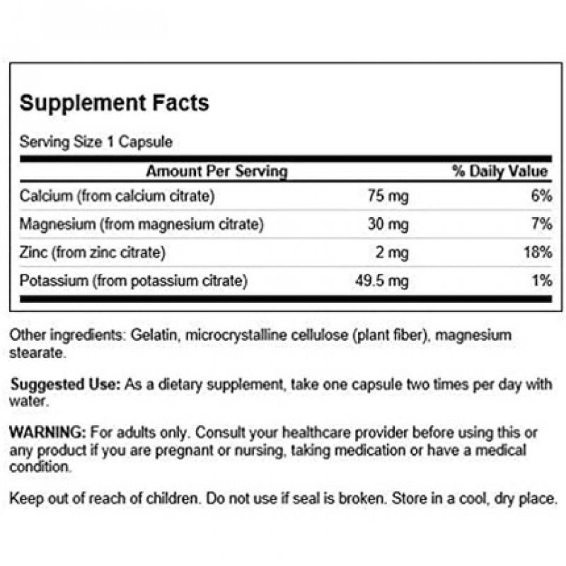 Swanson Multi-Mineral Citrate Complex 60 Capsules
