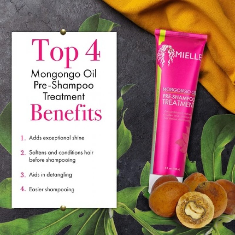 Mielle Organics Mongongo Oil Pre-Shampoo Treatment 148ml