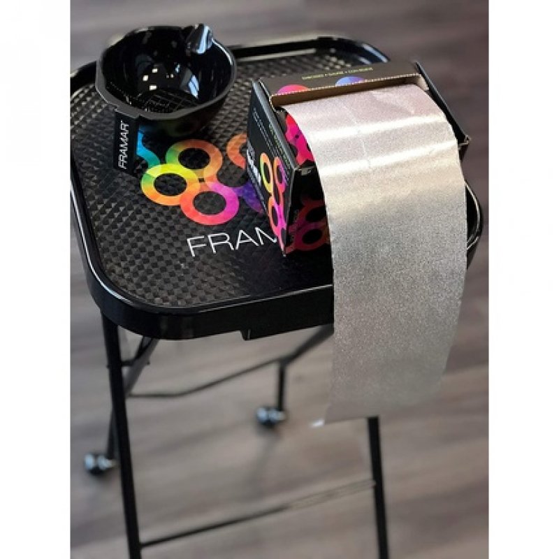 Framar Silver Embossed Roll Hair Foil for Highlighting 320ft
