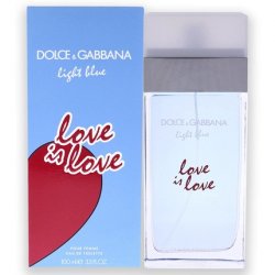Dolce and Gabbana Light Blue Love Is Love Women 3.3oz EDT Spray Cedar Floral