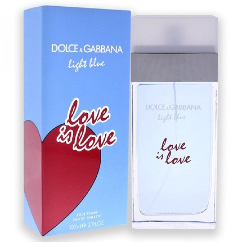 Dolce and Gabbana Light Blue Love Is Love Women 3.3oz EDT Spray Cedar Floral