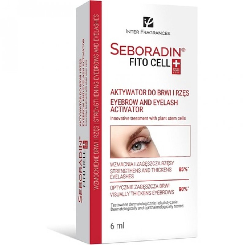 Seboradin Fito Cell Eyebrow and Eyelash Growth Serum 6ml