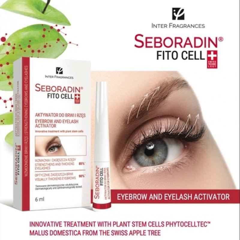 Seboradin Fito Cell Eyebrow and Eyelash Growth Serum 6ml