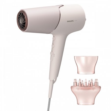 Philips 5000 series BHD530/00 hair dryer 2300 W Pink, White