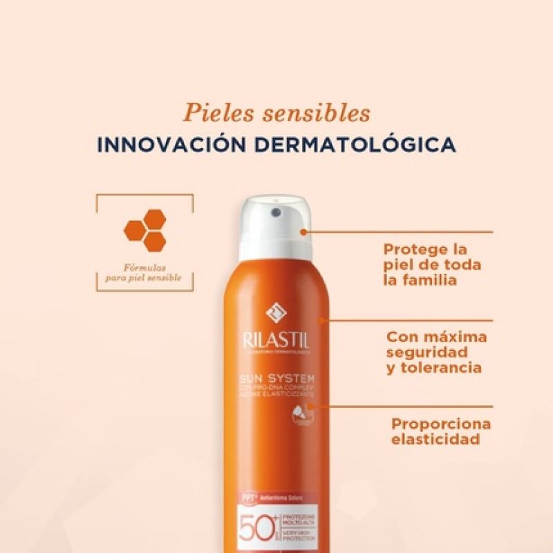 Sun System SPF50 Transparent Spray 200ml