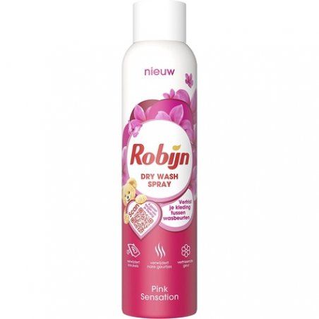 Robijn Pink Sensation Dry Wash Spray 200ml