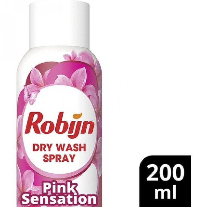 Robijn Pink Sensation Dry Wash Spray 200ml