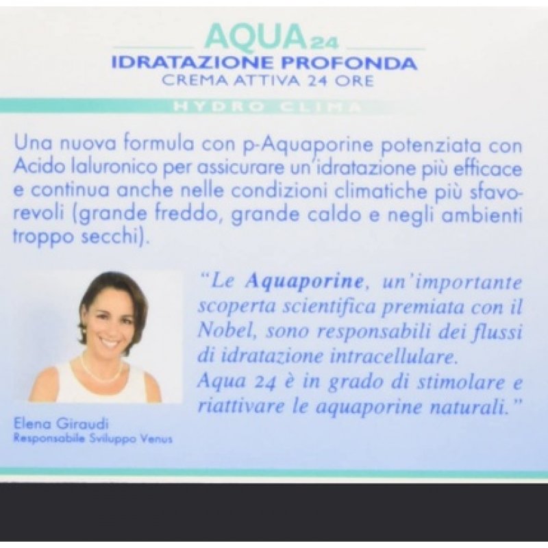 VENUS Aqua 24 Deep Moisturizing Face Cream 50ml