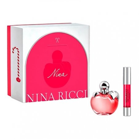 Nina Ricci Les Belles Eau De Toilette Set 80ml with 10ml Roller