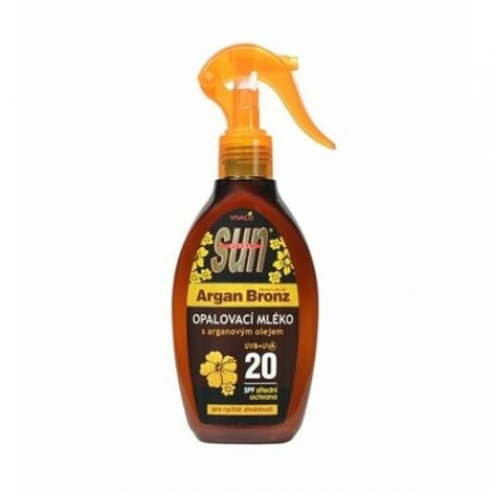Suntan Lotion with Argan Oil SPF 20 Spray 200ml