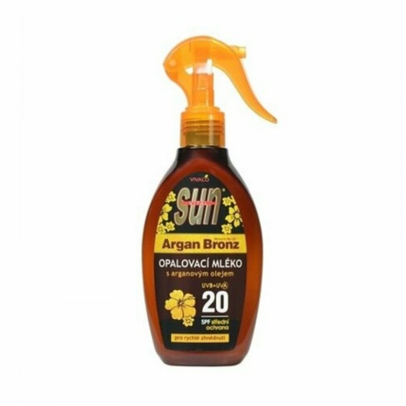 Suntan Lotion with Argan Oil SPF 20 Spray 200ml