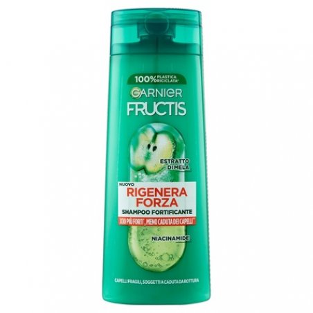 Garnier Fructis Shampoo Regenerates Strength Fortifying Shampoo for Brittle Hair 250ml 8.45oz