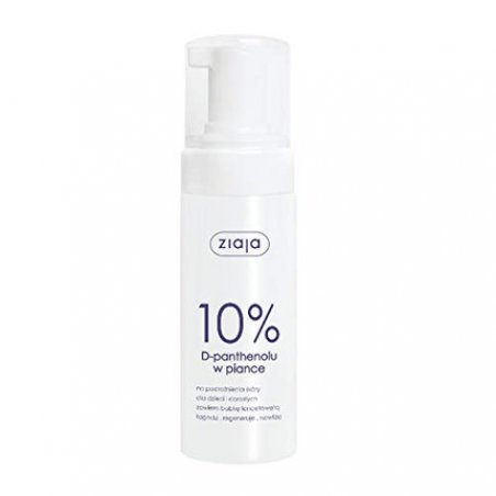 Ziaja 10% D-Panthenol Foam Soothes Irritated Skin and Provides Moisture 150ml