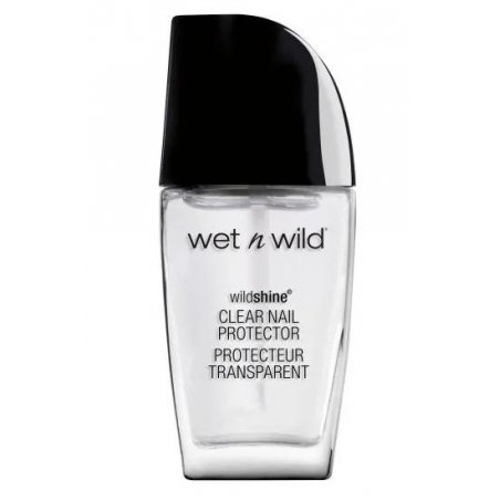wet n wild Wild Shine Nail Color Protector, 450B Clear Nail Protector