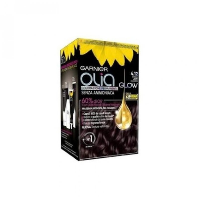 Garnier Olia Permanent Color Without Ammonia N.4.12 Dark Brown