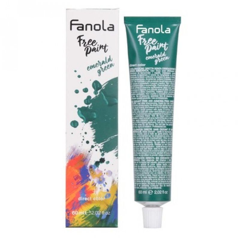 Fanola Free Paint Emerald Green 100ml