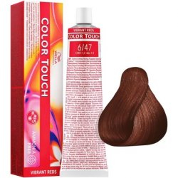 Wella Colour Touch Demi-Permanent Hair Colour 6/47 Dark Auburn Sand 0.13601kg
