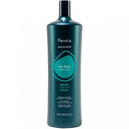 Fanola Wonder W No Red No Red Mask Softness and Brightness 1000ml Hair Product