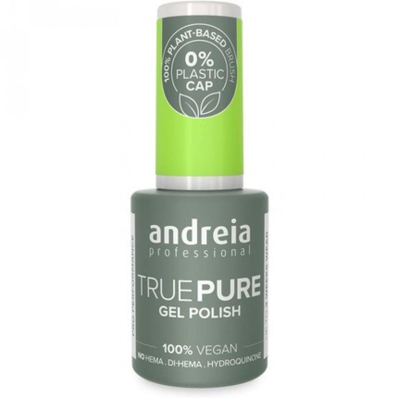 Andreia Professional Hema Free Gel Polish True Pure 21 Free and 100% Vegan for Sensitive Nails UV LED Soak Off Gel Nail