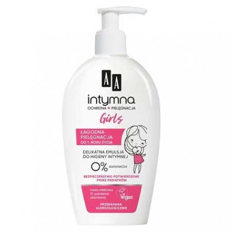 Aa Baby Gril 1 Creamy Emulsion For Intimate Hygiene 300 Ml