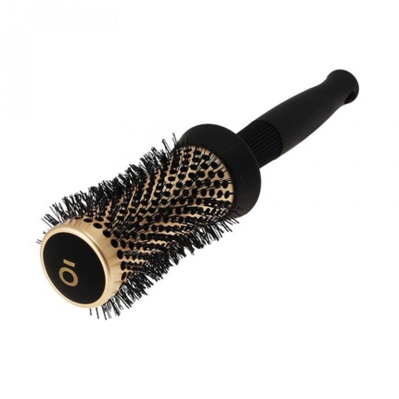 T4B Kashoki Hourglass Styling Brush Antistatic and Ionic Round Brush with Ceramic Coating 43mm