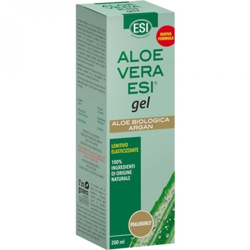 ESI Aloe Vera Gel with Argan Oil Moisturizes and Soothes Dry or Irritated Skin from Sun Exposure Suitable for All Skin