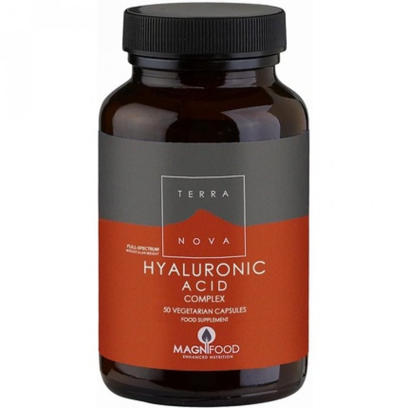 Terranova Hyaluronic Acid Complex 50 Vegetarian Capsules