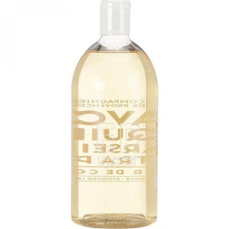 Compagnie de Provence Cotton Flower Liquid Soap 1000ml Refill Size Floral Delicate and Powdery Fragrance