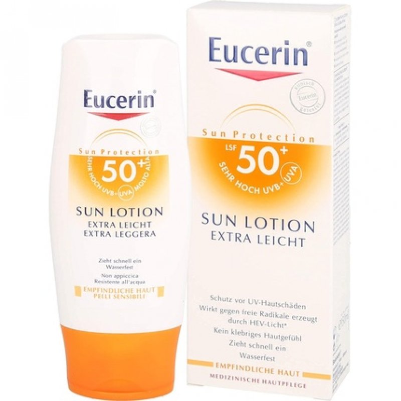 Eucerin Sensitive Protect Sun Lotion Extra Light SPF 50 150ml